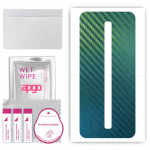 apgo Protective Skin Sticker for the back compatible with Nubia Red Magic 6S Pro, Wrap Film, Foil, Vinyl - Pattern Carbon Chameleon CAKA1