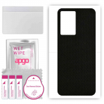 apgo Protective Skin Sticker for the back compatible with Oppo A57 4G, Wrap Film, Foil, Vinyl - Pattern Matrix