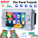 Reakosound Android-m&auml;ngija autom&auml;ngija Fordi autoraadio jaoks Android-raadio autoraadio autostereo autoraadio auto MP5 GPS-i peeglilink tahavaade BT FM 8163-7''-1+32CP