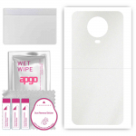 apgo Protective Skin Sticker for the back compatible with Nokia G20, Wrap Film, Foil, Vinyl - Pattern Matte Transparent