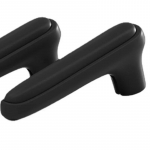 L-kujuline &uuml;hev&auml;rviline paksendatud silikoonist uksek&auml;epideme kate Kodu lapsele beebile kokkup&otilde;rkevastane uksek&auml;epideme kaitsekatte kaitse roheline