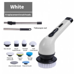 9-&uuml;hes elektriline puhastushari Elektriline tsentrifuugimispesuri elektriline puhastust&ouml;&ouml;riist Salongi k&ouml;&ouml;k Vannitoa puhastusvidinad valge