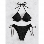 Euroopa ja Ameerika ujumistrikoo poolitatud seksikas bikiinidega naiste ujumistrikoo S