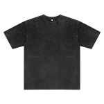 Ameerika meeste T-s&auml;rk Retro Wash Distressed T-s&auml;rk L&uuml;hikeste varrukatega Meeste T-s&auml;rk Puhaspuuvillane Vaba vaba vabaaja l&uuml;hikeste varrukatega mehed S must