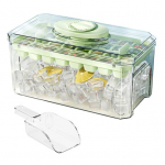 Kaanega j&auml;&auml;kuubikuvormialus J&auml;&auml;kulbi 32 &otilde;&otilde;nsusega j&auml;&auml;kuubikumasin s&uuml;gavk&uuml;lmiku jaoks Lihtsalt vabastatav DIY j&auml;&auml;kuubikualus viskikokteilikohvi jaoks