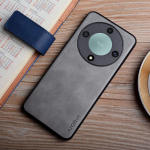 Nahast &uuml;mbris Honor X9a X9b X8b X50i X50 jaoks, siidise puudutusega, kerge, vastupidav kate Honor X8b &uuml;mbrise jaoks X9b helehall v&auml;rv