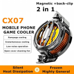 Mobiiltelefoni magnet-/tagaklambriga pooljuht C-t&uuml;&uuml;pi s&uuml;steemi jahutusventilaatori radiaator IOS-i iPhone'i Androidile