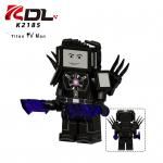 KDL826 Ehitusplokid Titan TV Mees V&auml;lk WC Lennumonitor Hiiglaslikud Mini Inimesed Figuurid Tellised M&auml;nguasjad lastele