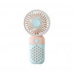 K&auml;eshoitav elektriline ventilaator Madala m&uuml;ratasemega &uuml;he nupuvajutusega USB-taaslaetav reisis&otilde;bralik ventilaator Kaasaskantav isiklik &otilde;hukonditsioneer roheline