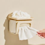 Wet Wipes Holder Easy to Use Wall Hanging Storage Dispenser for Dining Room