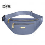 Unisex v&ouml;&ouml;kott Reguleeritav elastne rihm T&otilde;mblukk, Suur mahutavus Kerge v&auml;lisspordi Fanny Pack Talli omaniku rahakott v&auml;listingimustes kasutatav rinnakott must