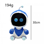 Astro Bot Plush koomiksite ja animega seotud pilt l&otilde;busad pl&uuml;&uuml;sist m&auml;nguasjad sinine robot halloweeni kingitus j&otilde;ulukink 30cm