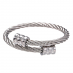 Crainoc Titanium Ion Osimium Bangle Magnetk&auml;ev&otilde;ru meestele, naistele 4#