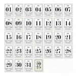 2025. aasta lauakalender, miniraamatukujuline kompaktne kaasaskantav retrokalender, paks paber valge