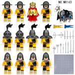12tk Keskaegne Evil Knight Soldier Figuurid Laste ehitusklotsid m&auml;nguasi