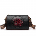 1 tk vabaaja naiste k&auml;ekott Pehmest nahast naiste Crossbody kott Moodne tr&uuml;kitud naiste Crossbody kott