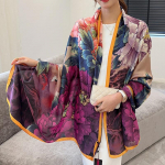 Uus Four Seasons saadaval Uus siid, suur &otilde;huke v&auml;limine kaelakaitse sall p&auml;ikesekaitsekreem, soe rannar&auml;tik naistele 180*90cm