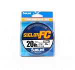 Sunline Fluorocarbon Leader Siglon FC 100% 50 m 20 naela l&auml;bim&otilde;&otilde;t 0,38 mm (8340)
