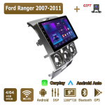 Android Carplay autoraadio Ford Ranger 2007-2011 multimeediumipleieri peakomplekti stereo-GPS-i navigatsioonis&uuml;steemile BT WIFI 4+64 GB 4+64GB