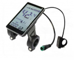 M5 Veekindel LCD Elektrit&otilde;ukeratta Nutikas N&auml;idik, 5 Ava 5 Joont 24V/36V/48V/60V, Brushless electric vehicle