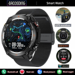 SACOSDING GPS Track Meeste nutikell kompass K&otilde;rgus R&otilde;hk Sport Fitness Bluetooth Talk Nutikas k&auml;ev&otilde;ru 650Mah pikk eluiga 2024 Uus