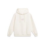 Li Ning Spordielustiili seeria Kapuutsiga Kirjatr&uuml;kiga Pullover Vabaaja Pikkade Varrukatega Dressipluus Naiste dressipluus Helebeež AWDU042-1 M