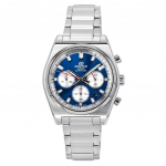 Casio Edifice Analoogkroonograaf Roostevaba teras Sinine sihver Kvarts EFB-730D-2AV 100M Meeste k&auml;ekell sinine