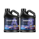 Must gallon l&auml;bipaistev epoks&uuml;vaik AB kristallliim 1:1