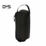 Eemaldatava &auml;ravooluv&otilde;rguga s&ouml;&ouml;giriistade hoiukott v&auml;listingimustes kasutamiseks, veekindel, kaasaskantav reisimine, telkimine, piknik, s&ouml;&ouml;gipulgad, kahvel, lusikas, s&ouml;&ouml;giriistade korraldaja, kandekott must