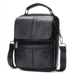 Ehtsast nahast meeste kotid Casual Business Lehmanahast Crossbody kotid &Otilde;lakotid must