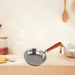 Cooking Pan Sauce All Hob Types Home Omelet Metal Skillet Pancakes Flat Bottom Easy to 13cm