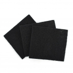 3 tk lemmikloomade aktiivs&ouml;efilter, puuvillane suure adsorptsiooniv&otilde;imega filter kassiliivakastide tualettruumi jaoks Black (3pcs/pack)
