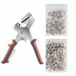 Metallist &otilde;huava neettang, nahast aasa mulgustaja k&auml;eshoitav augustants, tihendiga aasa tangi komplekt, aasa paigaldust&ouml;&ouml;riist, 3/8 tolli, 10 mm Grey