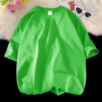 Unisexi raskekaalu puhas puuvillane valge ja must T-s&auml;rk, suur, &uuml;mara kaelusega, l&uuml;hikeste varrukatega, &uuml;hev&auml;rviline, avara kehaehitusega. XL