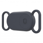 Silikoonist &uuml;mbris veekindel kaitsekate koera kaelarihma hoidik tolmukindel &uuml;mbrise &uuml;mbris kriimustusvastane &uuml;mbris Samsung Galaxy SmartTag2 jaoks tumesinine v&auml;rv