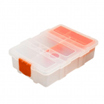 AssortedColor Portable Parts Organiser Box Mugav hoiulahendus t&ouml;&ouml;riistade jaoks Ruumi s&auml;&auml;stvad karbid