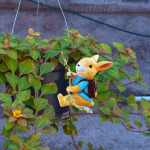 Loomade ronija kujuke siseistutusmasina jaoks poti riidepuu vaik aia skulptuuriaed Squirrel 15x10x18cm