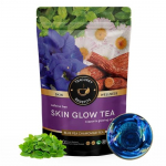TEACURRY 60 p&auml;evane naha s&auml;ra tee - (50 grammi) Skin Glow Tea orgaaniline naha toitmiseks, niisutamiseks | 100% naturaalne selge naha tee pehmeks h&otilde;&otilde;guvaks