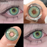 EYESHARE New Color Contact Lenses 2PCS Black Eye Natural Makeup Lenses Blue Fashion Color Lenses Green Lenses Color Beauty Lenses