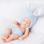 18 cm pestav elutruu pehme k&auml;sitsi maalitud simulatsioon Baby Reborn Doll Lapsed saadavad m&auml;ngunuku 18CM