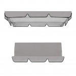 Aiakiige istme vahetusvarikatuse veekindel kiige &uuml;lemine kate Kiige varikatuse asendus sise&otilde;ue kiigele Aiakiik &otilde;ues hall