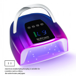 S20 Toiteallikaga K&uuml;&uuml;nelamp 48 UV-LED Lambi Pirni K&uuml;&uuml;nte Fototeraapia Lamp Kiirkuivav K&uuml;&uuml;nte K&uuml;psetusliim
