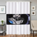 Kodu Interj&ouml;&ouml;r K&ouml;&ouml;gi Kardinad Elutoa jaoks 2 t&uuml;kki Pimendavad Kardinad Uksekardin N-naruto-o Vahesein Magamistoa Kaunistus W132xH241cmx2pcs-CL