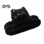 1/3 tk Multikas Kassi Dekor Peapaelad Korallfliis Elastne Meigi N&auml;opesu Juuksepael Naised Spa Peapael valge