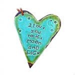 Acrylic Flat Pendant Christmas Gift Easy to Install Party Supplies Qixi Festival Hanging Style D