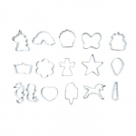 Seau 16 emporte-pi&egrave;ces acier- fairytal - Scrapcooking