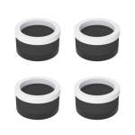 4 tk &uuml;mmargune m&ouml;&ouml;bli p&uuml;stik Raske t&ouml;&ouml;v&otilde;imega voodi p&uuml;stik Virnastatav libisemisvastane laud laud diivan tool diivan kapp jalat&otilde;ste p&uuml;stik, t&otilde;stev jalapadi must