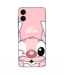 Coque pour Samsung Galaxy A06 Stitch Angel mignon gond rose Maniacase must