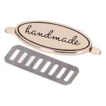 K&auml;sitsi valmistatud sildid Saadaval mitu v&auml;rvi Keskkonnas&otilde;bralik Vastupidav Peen silt isetegemiseks kuld