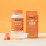Herbaland Vitamin D3 1000 IU 60 gummies (2 month supply)